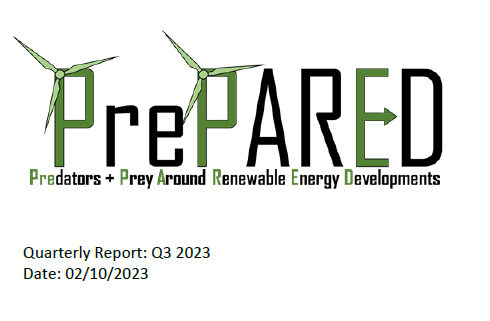PrePARED front page of Quarterly report: Q3 2023