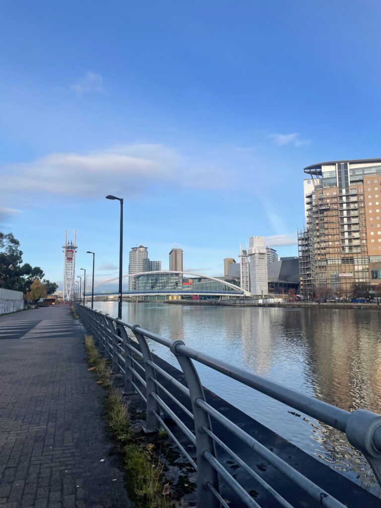 Photo of bridge over river in Manchester